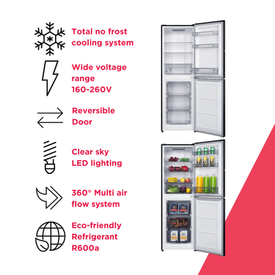 8.1 Cu. Ft. i5 iNVERTER Bottom Freezer Refrigerator