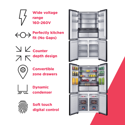 18 Cu. Ft. i5 iNVERTER PureFit Multi-Door Refrigerator