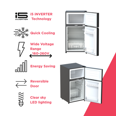 3 Cu. Ft. i5 iNVERTER Direct Cool Refrigerator