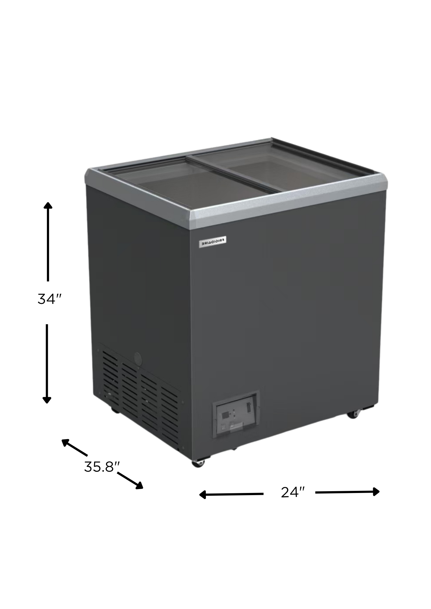 7 Cu. Ft. i5 iNVERTER Stainless Inner Liner Chest Freezer