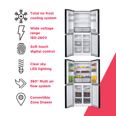 16.5 Cu. Ft. i5 iNVERTER Multi-Door Refrigerator