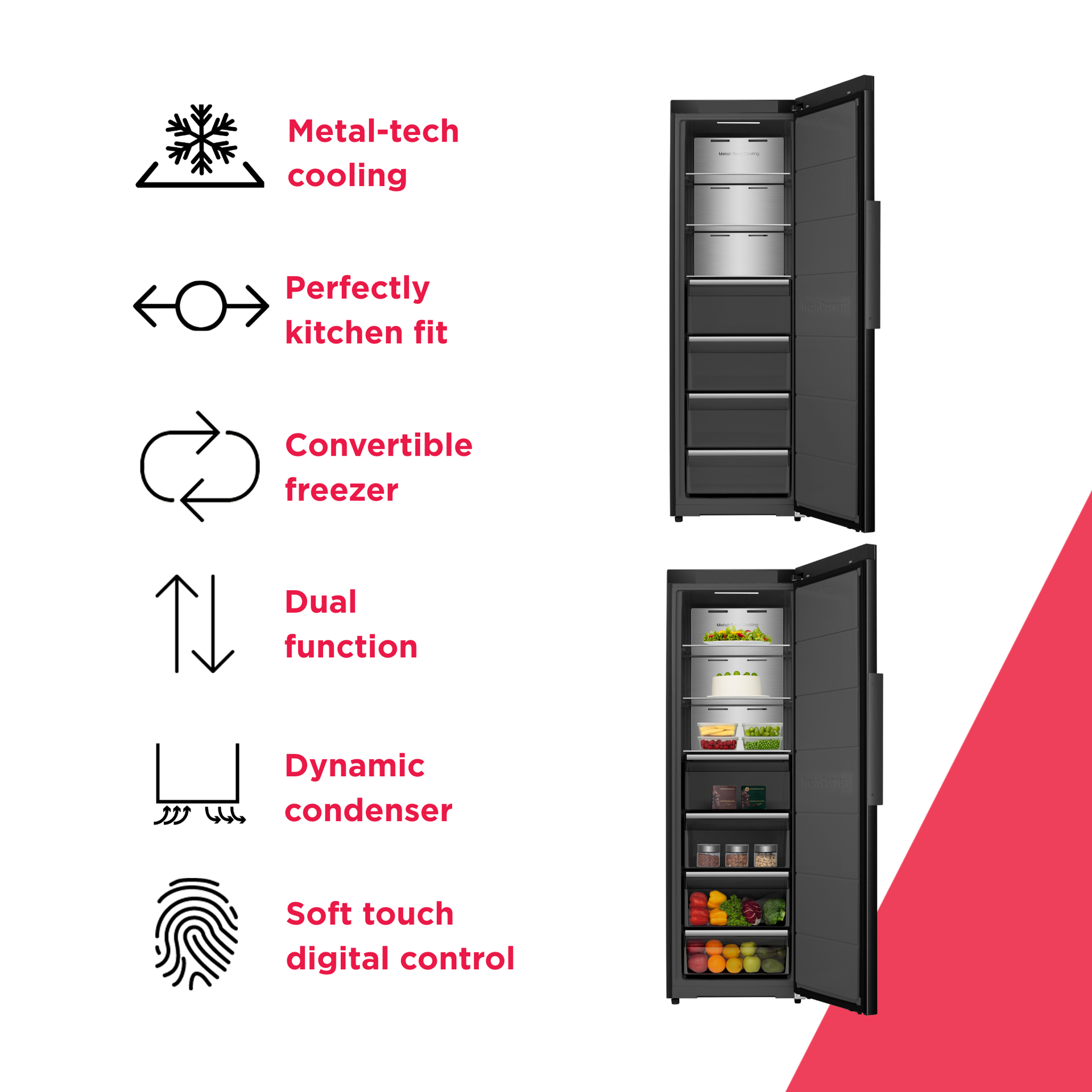 11 Cu. Ft. i5 iNVERTER Perfect Match All Freezer/Refrigerator